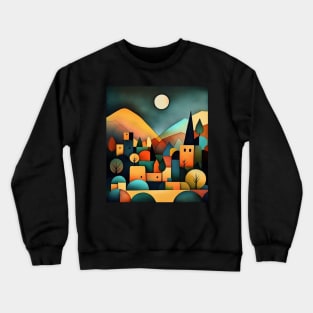 a night view in Kleeland Crewneck Sweatshirt